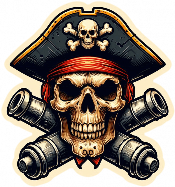 Esqueletos Piratas 06