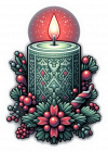 Velones De Navidad 07