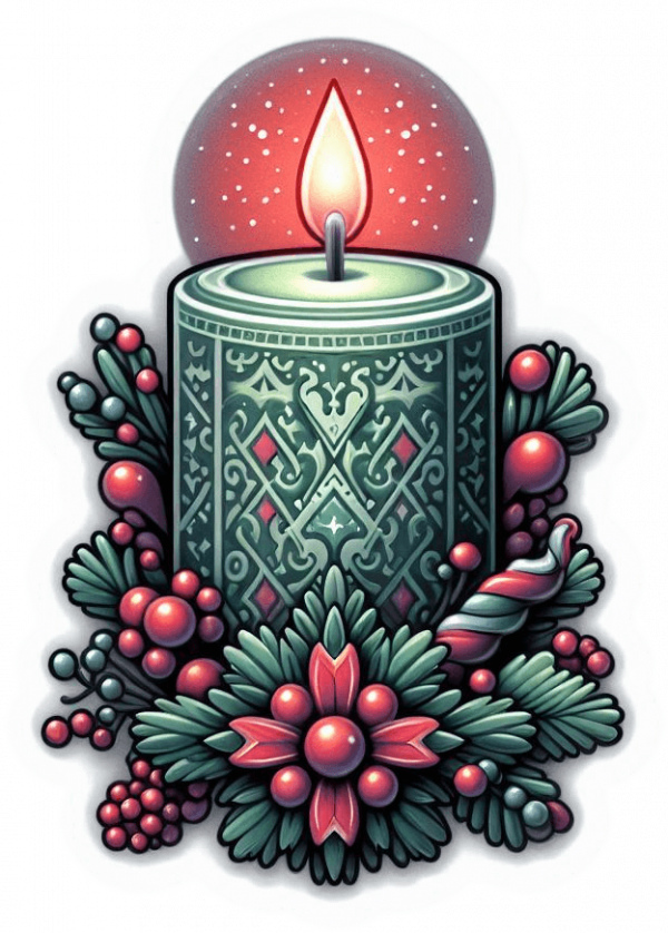 Velones De Navidad 07