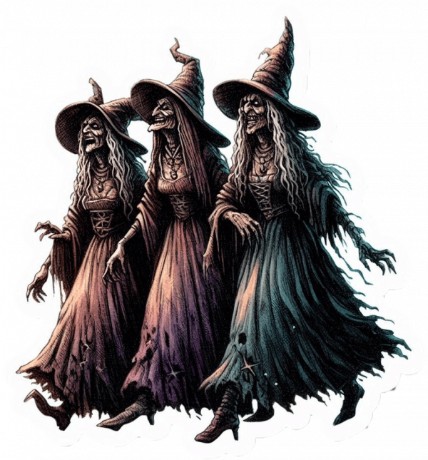 Tres Horribles Brujas 01