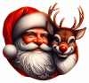 Cara De Santa Y Rudolf 05