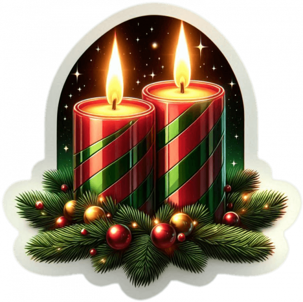 Velas De Navidad 01