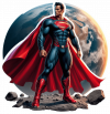 Superman En Asteroide 06
