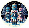 Soldados Cascanueces De Navidad 01