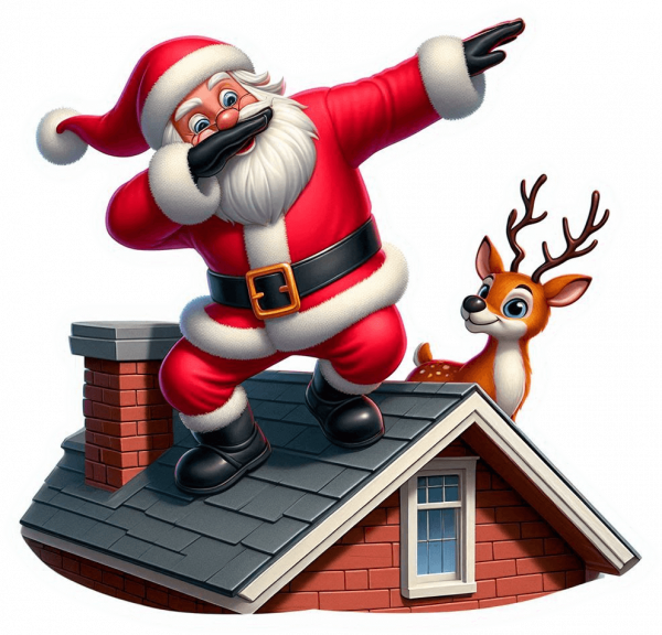 Santa Claus En Dabbing Dance 05