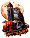 Buho Y Hallowen 04