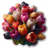 Tulipan En Ramo 04