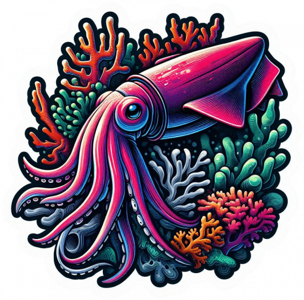 Calamar Gigante 03