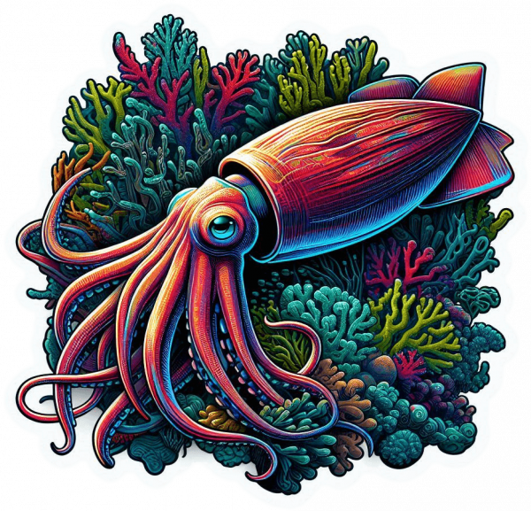Calamar Gigante 01