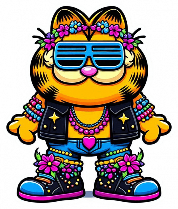 Garfield Rave 01
