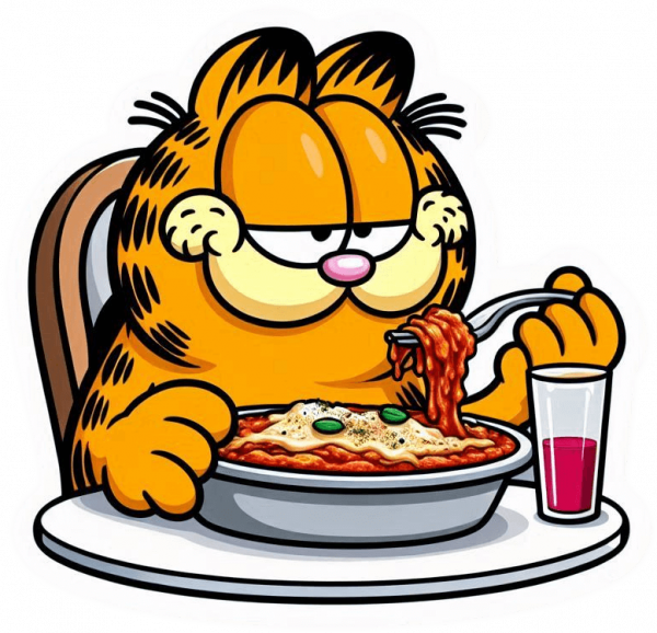 Garfield Y Lasaña 01
