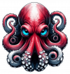 Pulpo Agresivo 05