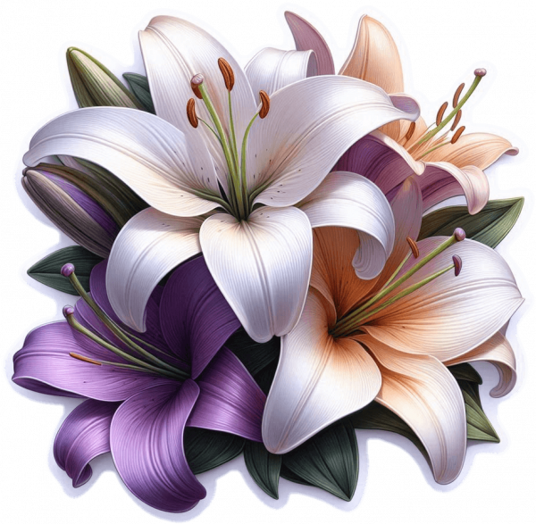 Flor Lirios 04