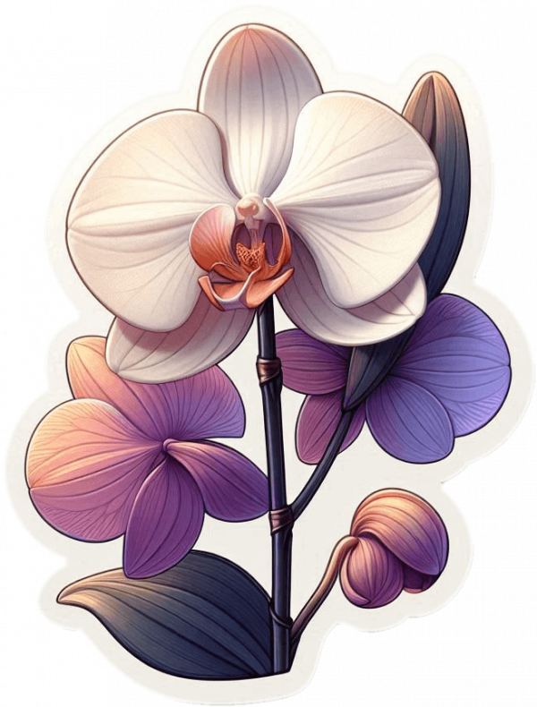 Flor De Orquídea 04