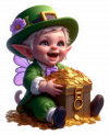 Duende Leprechaun Bebe 01