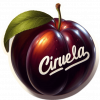 Fruta De Ciruela En Grafitti 01