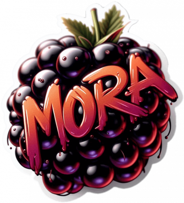 Fruta De Mora En Grafitti 05