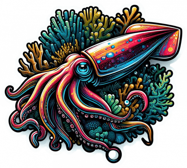 Calamar Gigante 02
