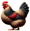 Gallina Australorp 03