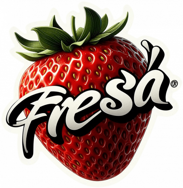 Fruta De Fresa Con Grafitti 02