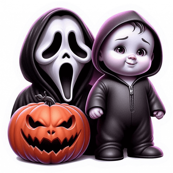 Ghost Face Bebe 03
