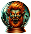 Duende Leprechaun En Bola De Cristal 01
