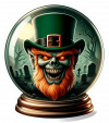 Duende Leprechaun En Bola De Cristal 04