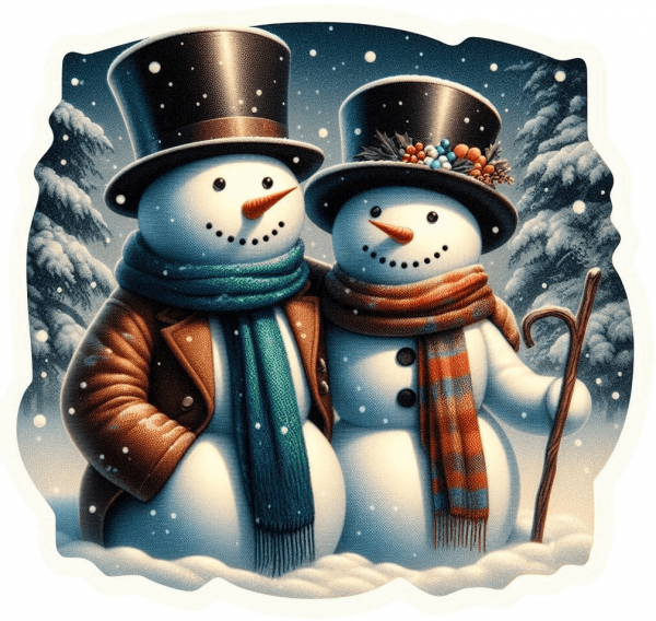 Muñecos De Nieve 16