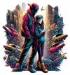 Pareja Con Moda Hip Hop 07