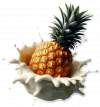 Fruta De Piña En Crema 05