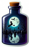 Halloween En Reflejo De Un Botellon 05