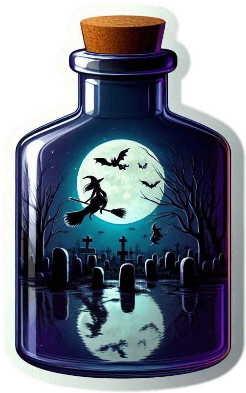 Halloween En Reflejo De Un Botellon 05