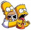 Homero Simpson Molesto Con Bart 01