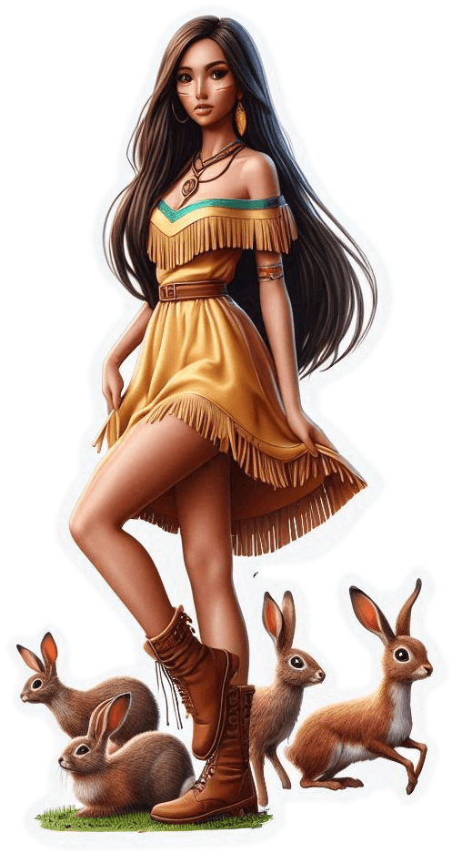 La Princesa Disney Pocahontas 01