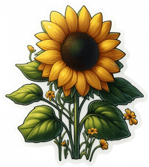 Flor De Girasol 09