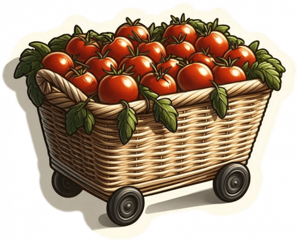 Fruta De Tomates En Carrete 10