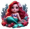 Princesa Ariel Bebe 10