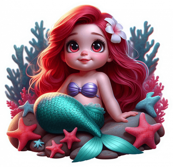 Princesa Ariel Bebe 10