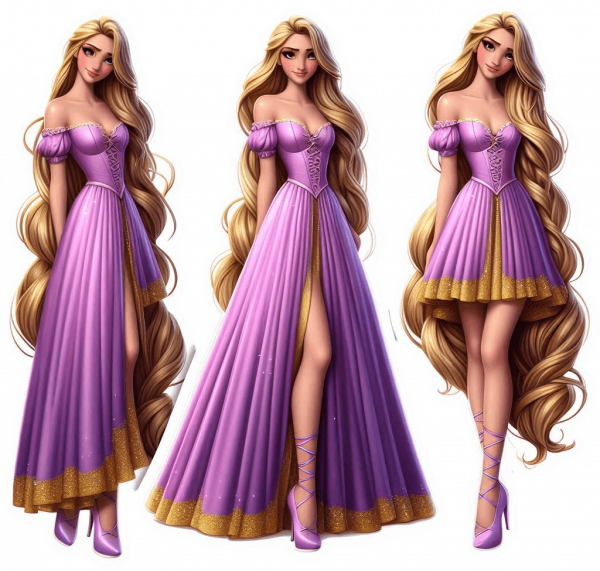 La Princesa Rapunzel 01