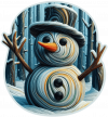 Muñeco De Nieve 15