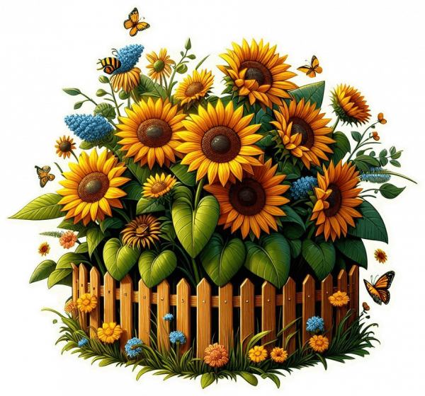 Flores En Jardin
