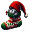 Gnomo Y Media De Navidad