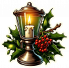 Lamparas Y Velas De Navidad