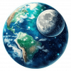 La Tierra Y La Luna