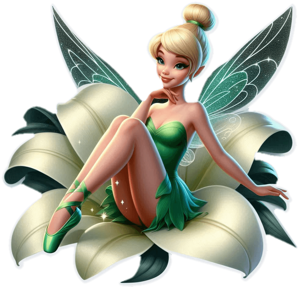 Tinker Bell En Lirio