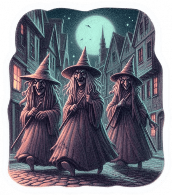 Tres Horribles Brujas 03