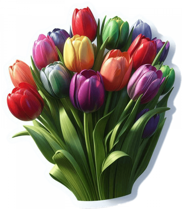 Tulipan En Ramo 02