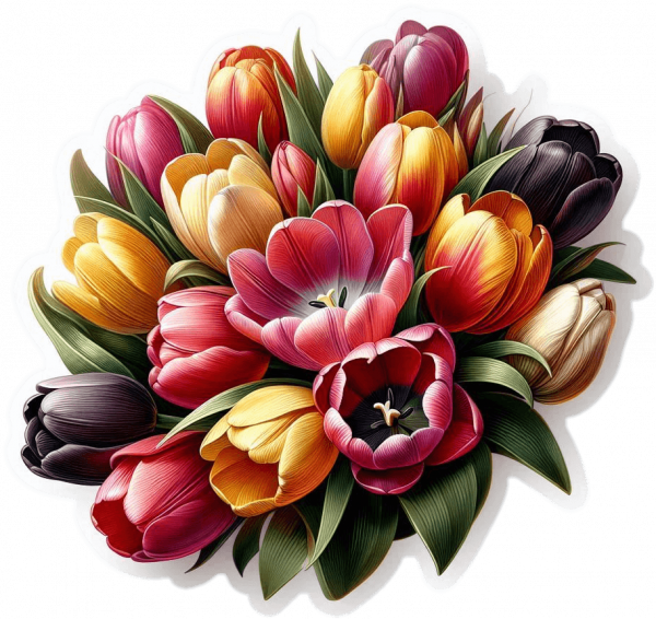 Tulipan En Ramo 03
