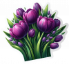 Tulipanes Violetas 03
