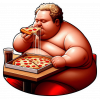 El Hombre Sin Principios Y Sin Queso En La Pizza 0